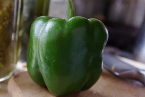 On Producing Rather Than Saving and A One Pot Stuffed Peppers Recipe