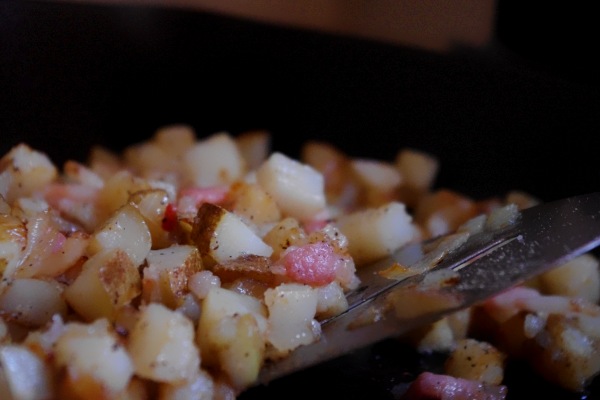 Farmers Breakfast Hash and Using Corn Tortillas