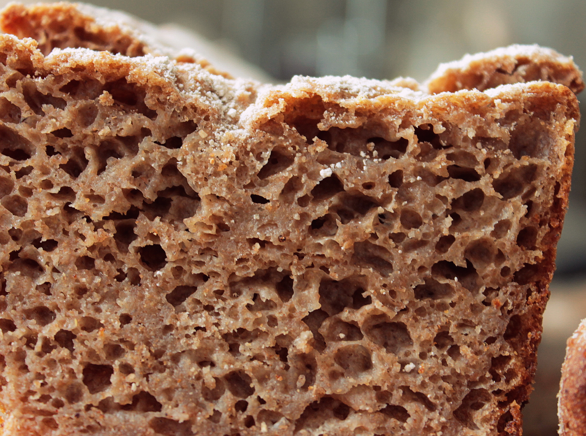 Round Sourdough Bread by Larry Andersen