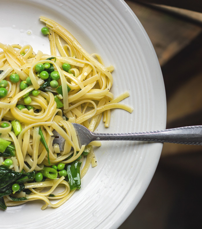 spring-greens-pasta-overhead