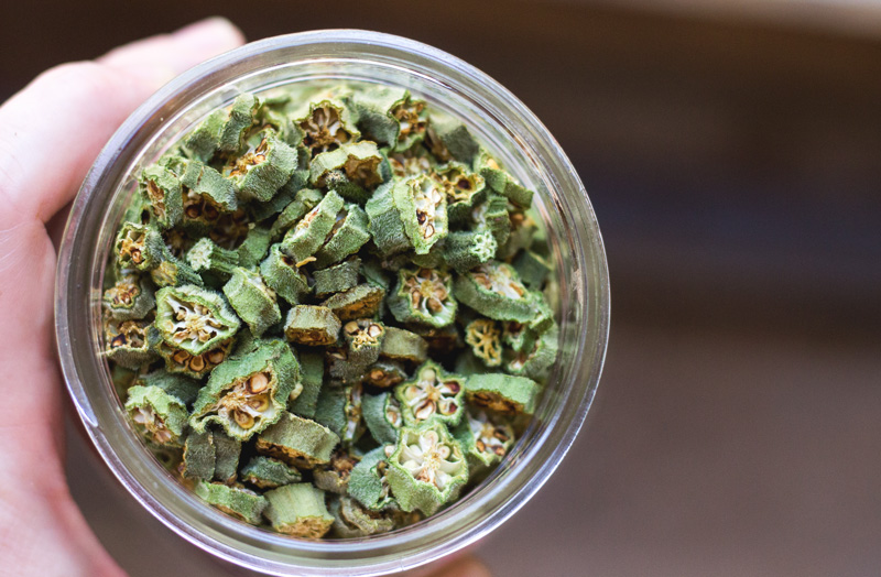 Dehydrating Okra And How To Cook With It Nourishing Days