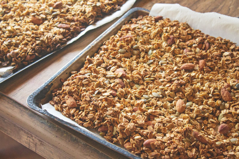 Everyday Homestead Granola (or how I stopped burning the stuff)